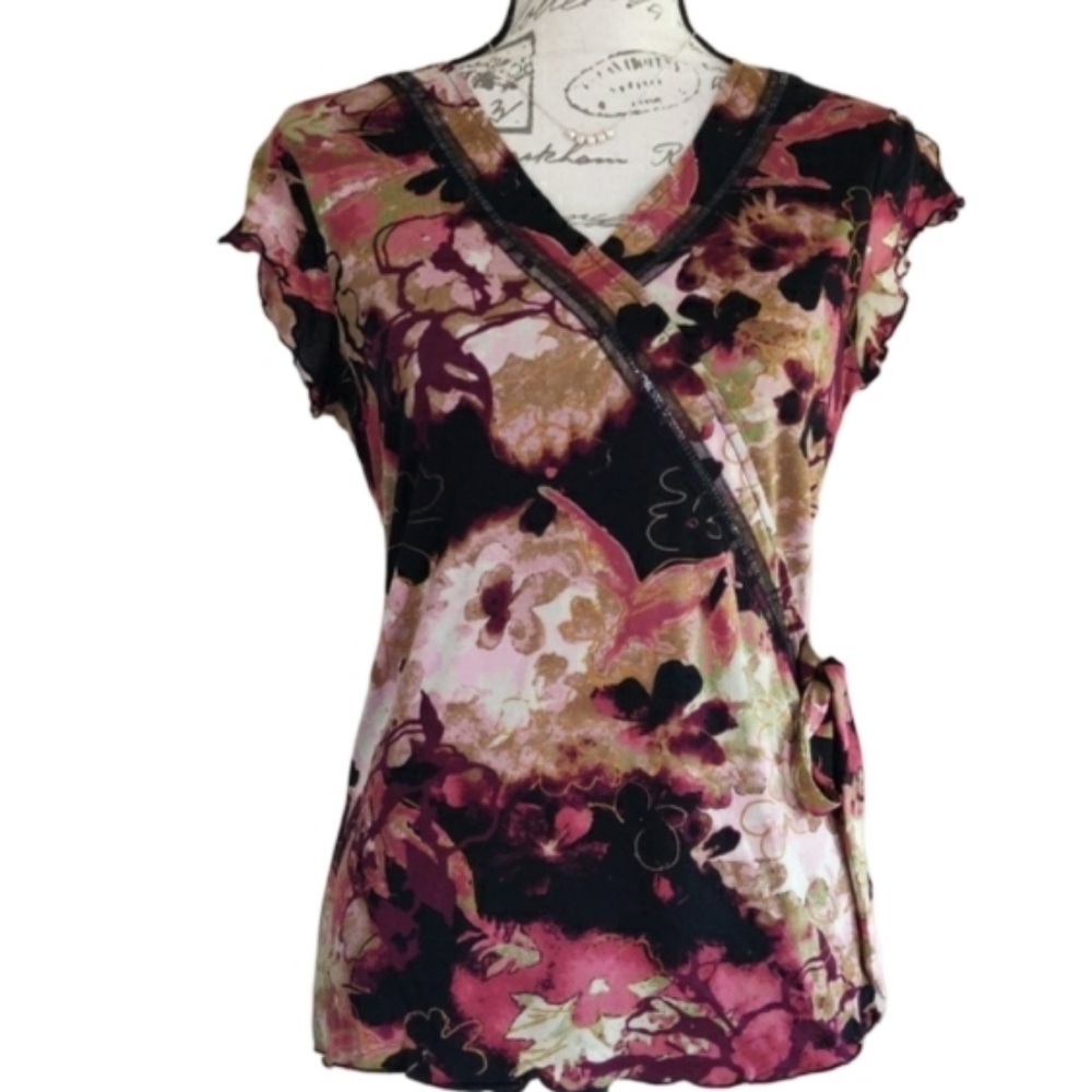 Style & Co. Floral Blouse.